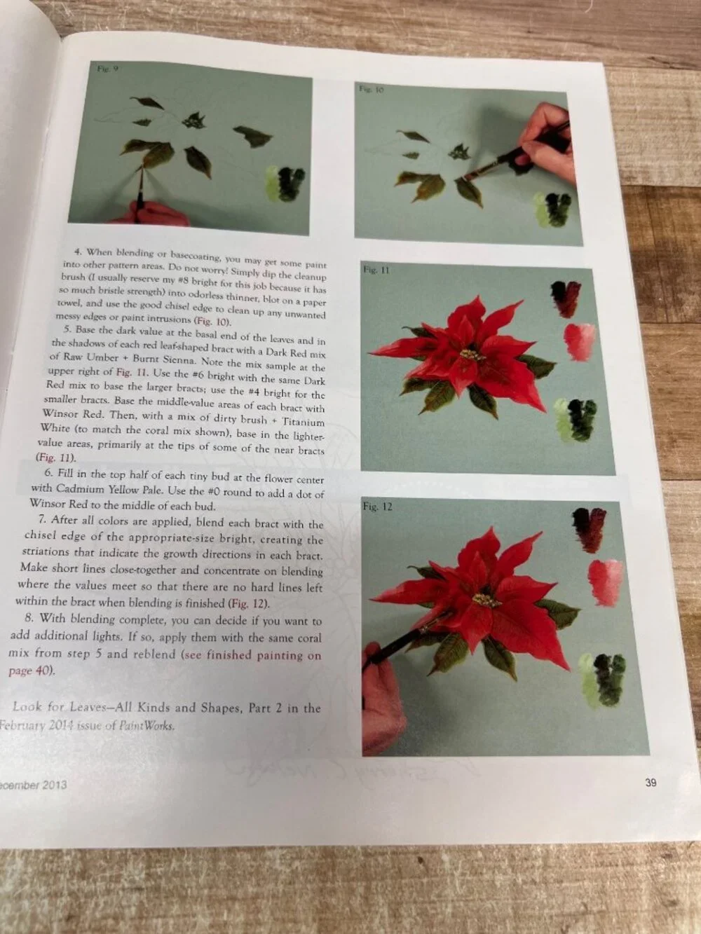 PaintWorks Magazine December 2013 22nd Anniversary Issue Featuring Seasonal Craf